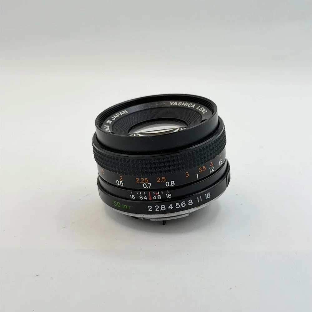 Yashica ML 50mm f2 Lens Contax Yashica CY Mount Manual Focus Prime Made in Japan